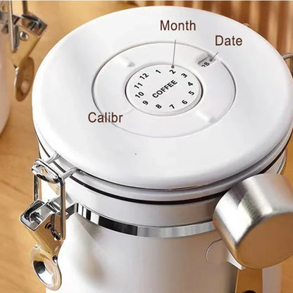 Airtight Coffee Storage Jar – Keep Beans Fresh Longer