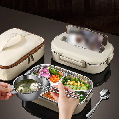 Insulated Stainless Steel Lunch Box Leakproof Set
