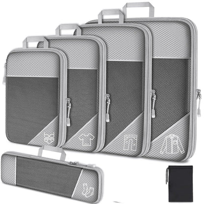 Compression Packing Cubes Set – Maximize Space & Organize