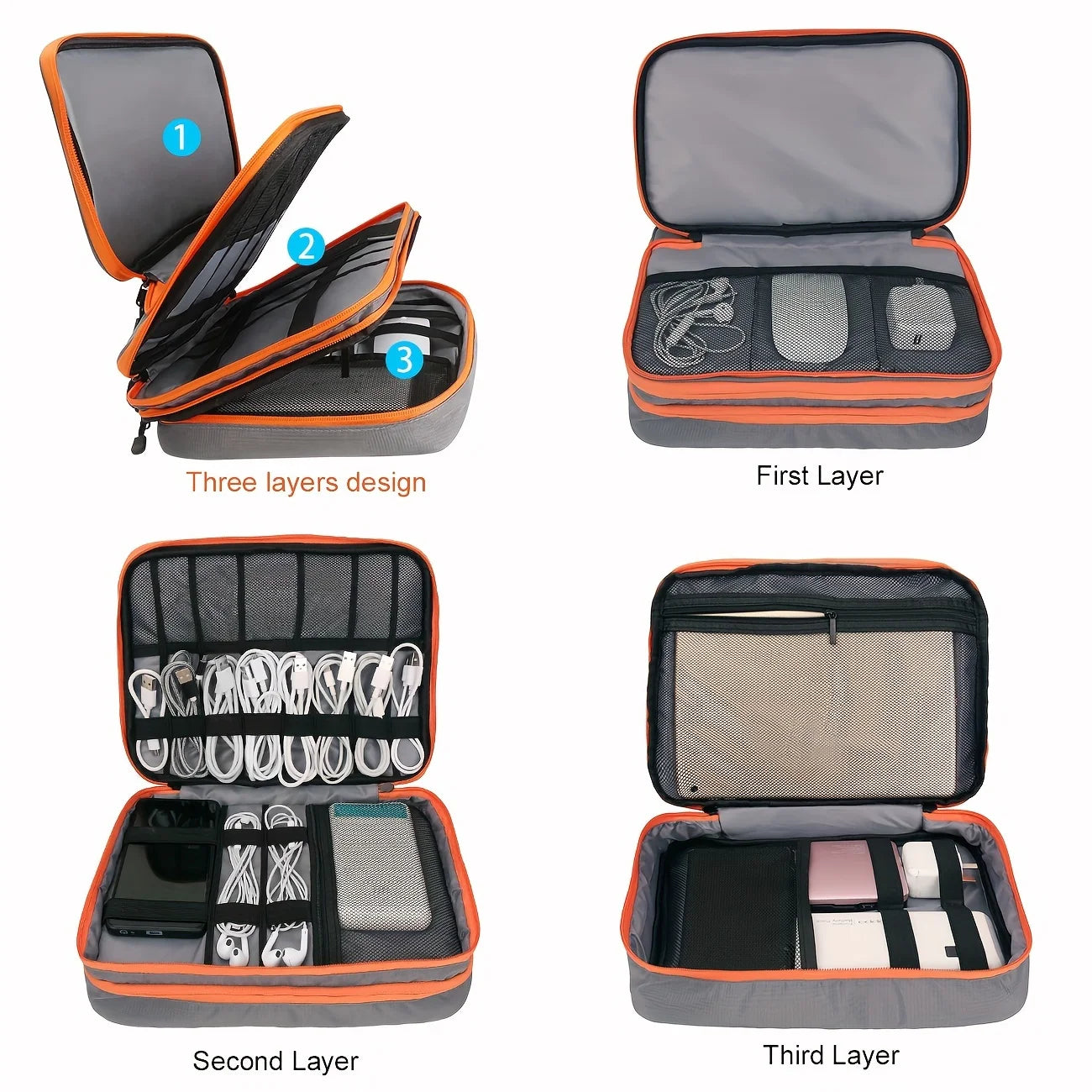 Cable Organizer Travel Bag – Keep Gear Tidy Anywhere