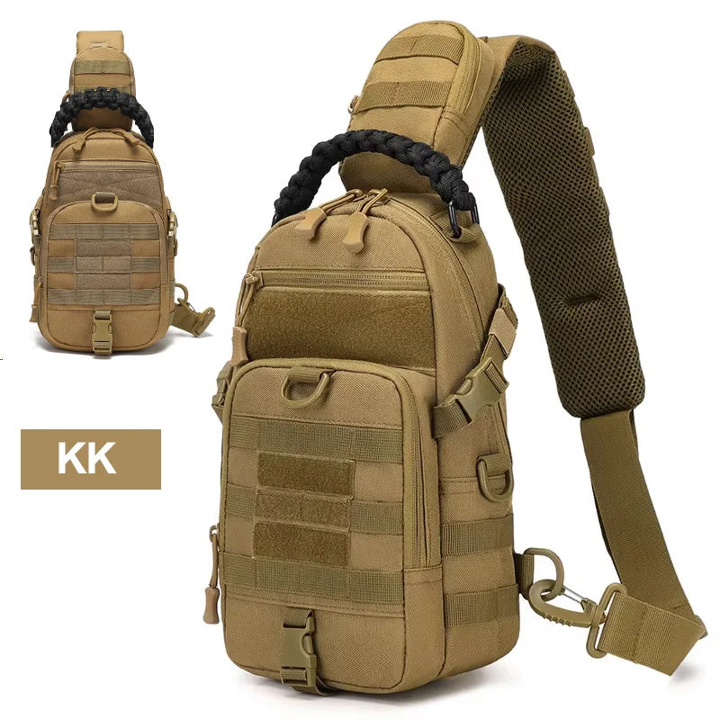 Tactical Chest Bag Waterproof Sling for Outdoor Use