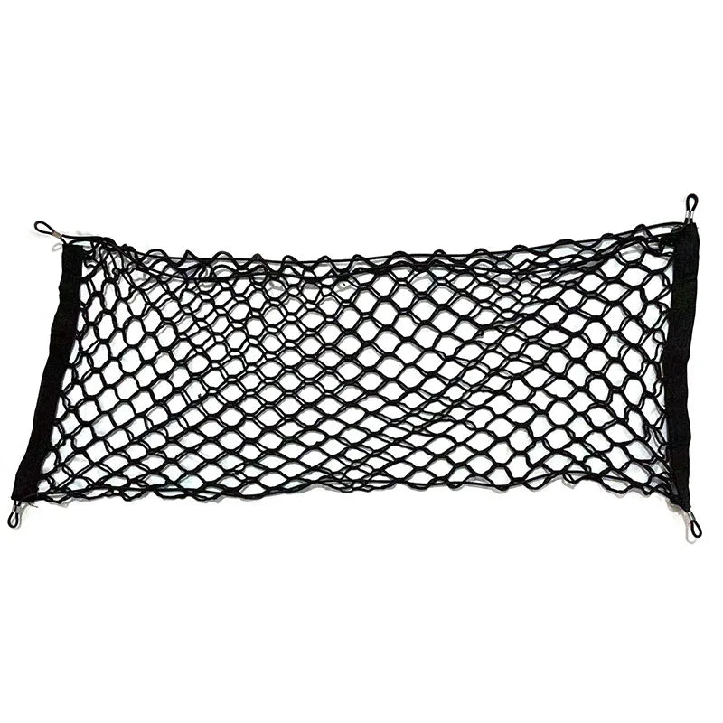 Car Rear Trunk Net Organizer – Double Layer Storage
