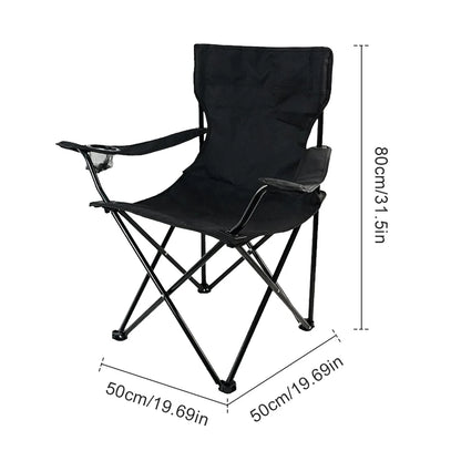 Portable Folding Camping Chair with Cup Holder