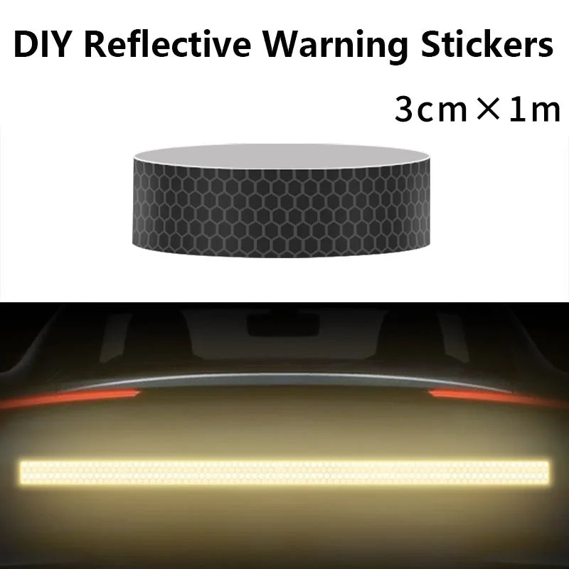 Reflective Safety Tape for Cars – Night Visibility Boost