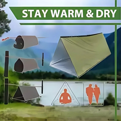 Emergency Survival Shelter Tent – Waterproof Heat Retention