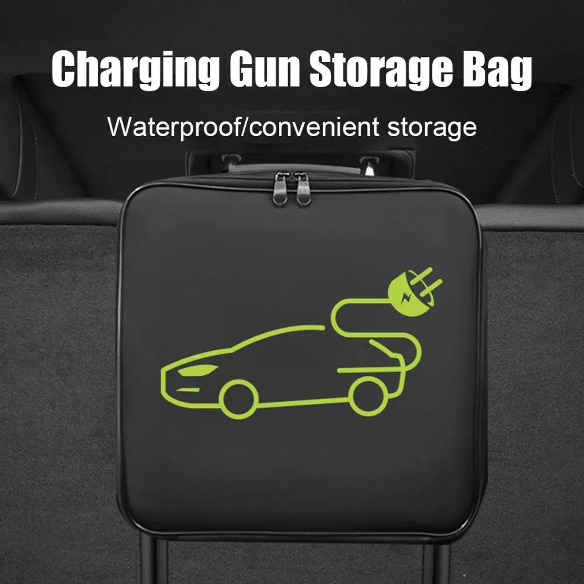 EV Charger Cable Storage Bag – Waterproof Fireproof Case