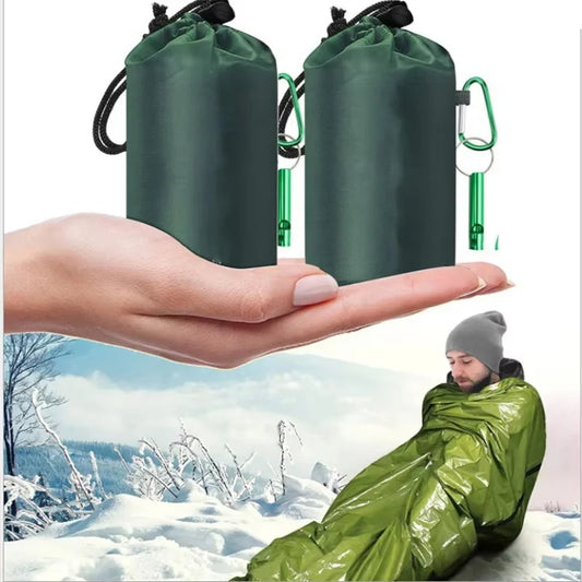 Emergency Thermal Sleeping Bag – Waterproof Survival Bivy