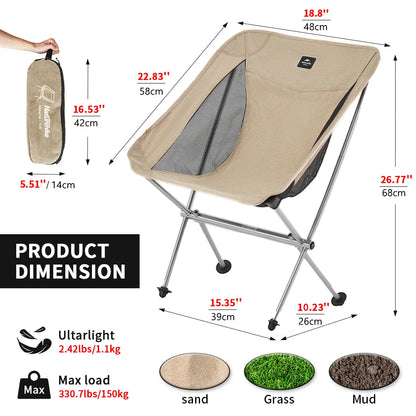 Ultralight Folding Camping Chair – Quick Build & High Load