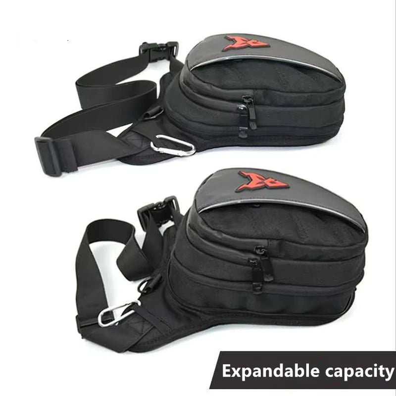 Waterproof Motorcycle Leg Bag for Secure Riding Storage