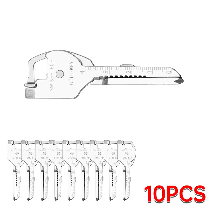 6-in-1 Mini Multi-Tool – Portable Stainless Steel Kit