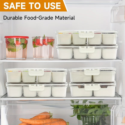 4/8 Grid Snack Box – Portable Food Storage Organizer