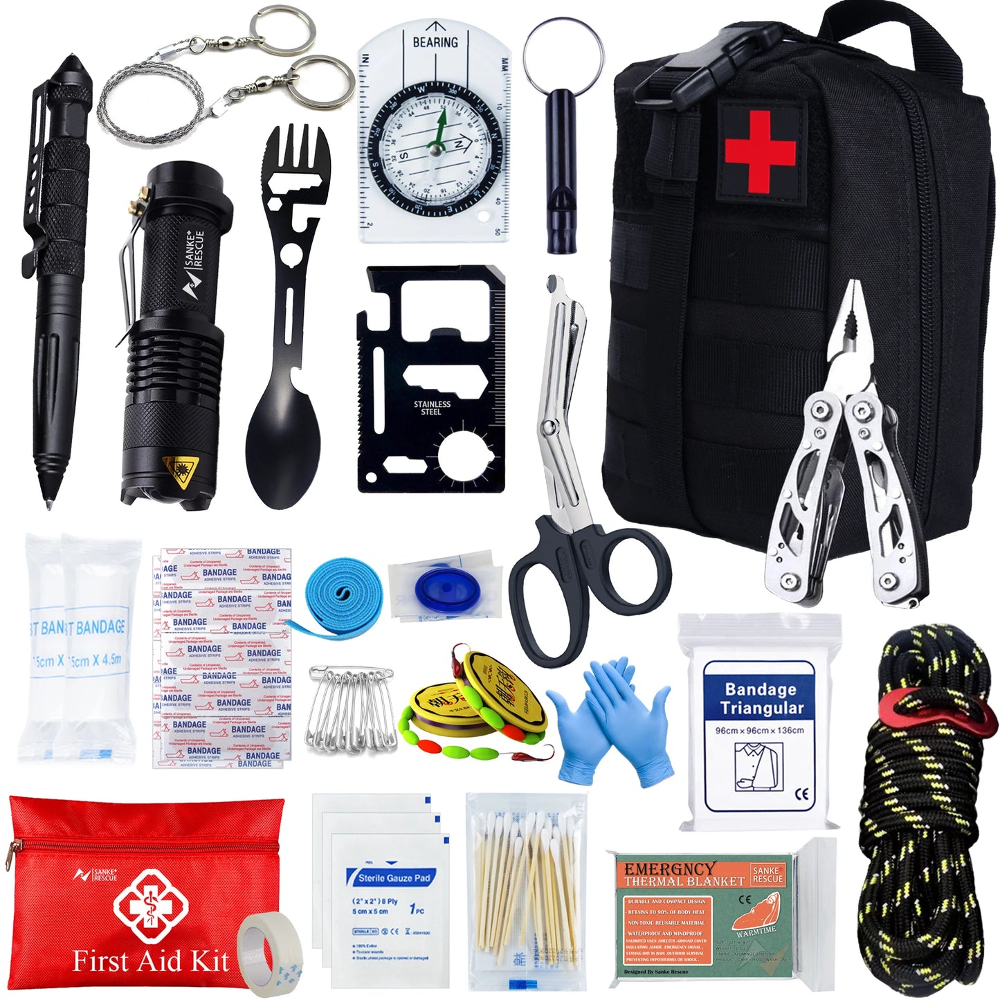 Survival First Aid Kit – Complete Outdoor Emergency Set