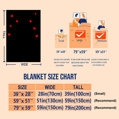 Flannel Blanket – Soft Warm Travel & Camping Throw