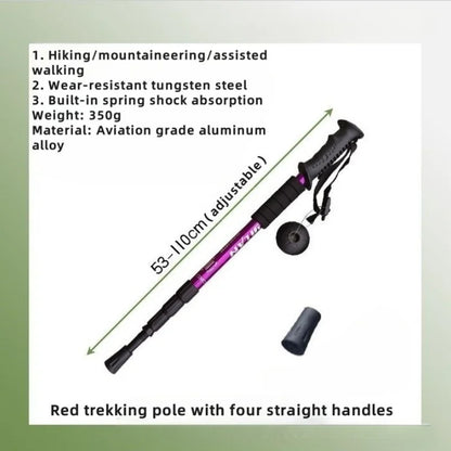 Collapsible Hiking Trekking Poles for Stable Walking