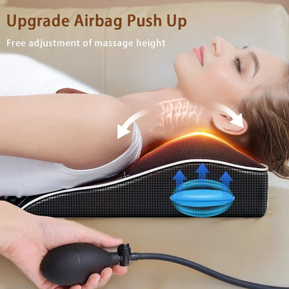Neck Massage Pillow with Heat for Pain Relief