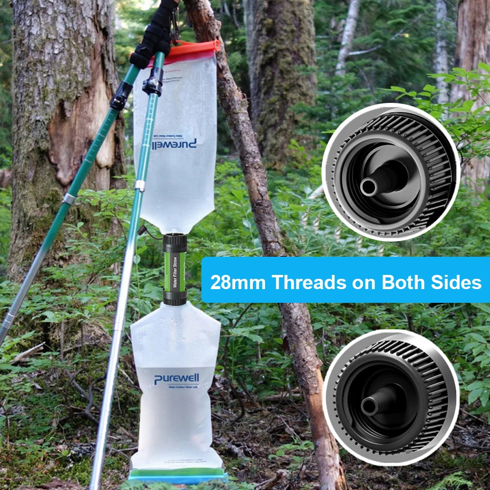 Portable Water Filter Straw – Safe Drinking Anywhere