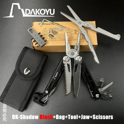 Camping Multitool Pliers with Emergency Whistle