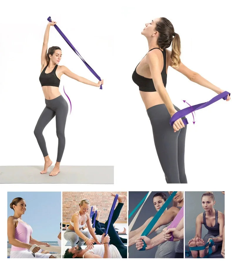 Pilates Resistance Band Set for Full-Body Training