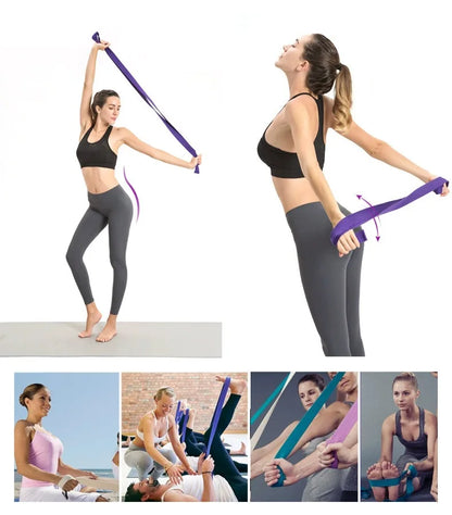 Pilates Resistance Band Set for Full-Body Training