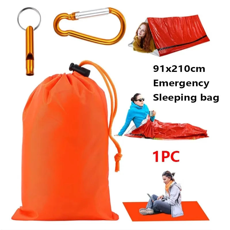Emergency Thermal Sleeping Bag – Waterproof Survival Bivy