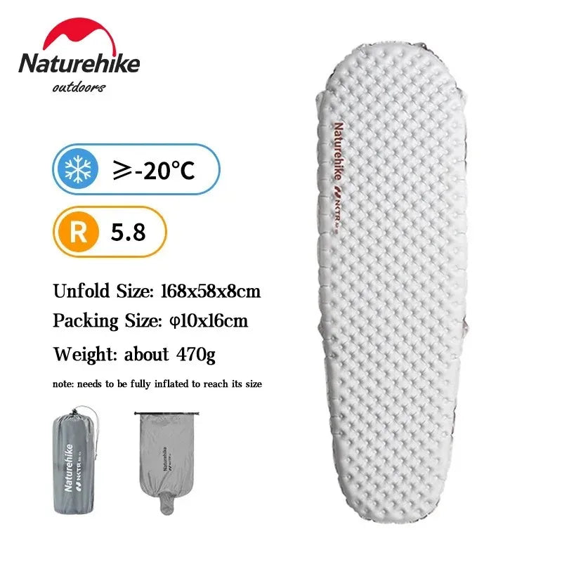 Inflatable Camping Sleeping Pad for Warm Comfortable Sleep