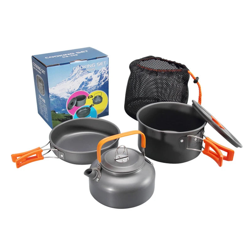 Camping Cookware Set for Easy Outdoor Meals