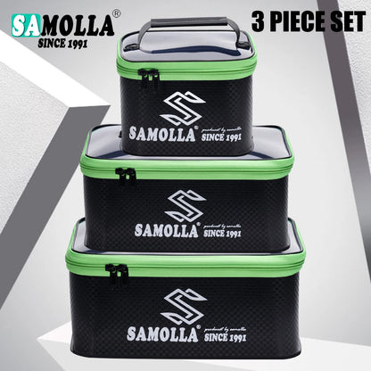 Waterproof Fishing Gear Storage Bag with EVA Protection