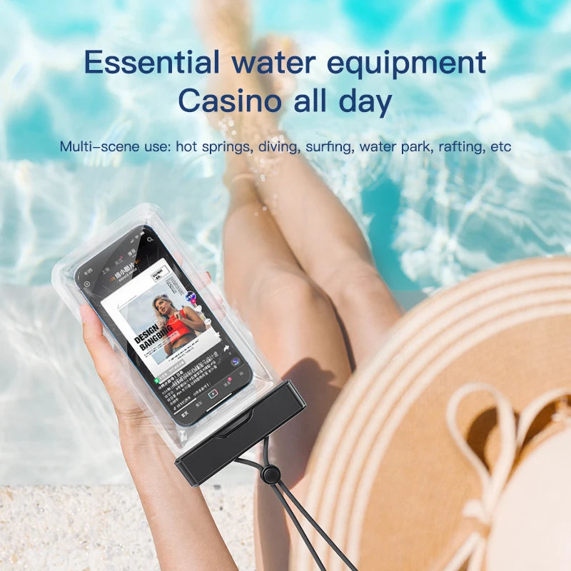 Waterproof Phone Pouch for Swimming & Outdoor Protection