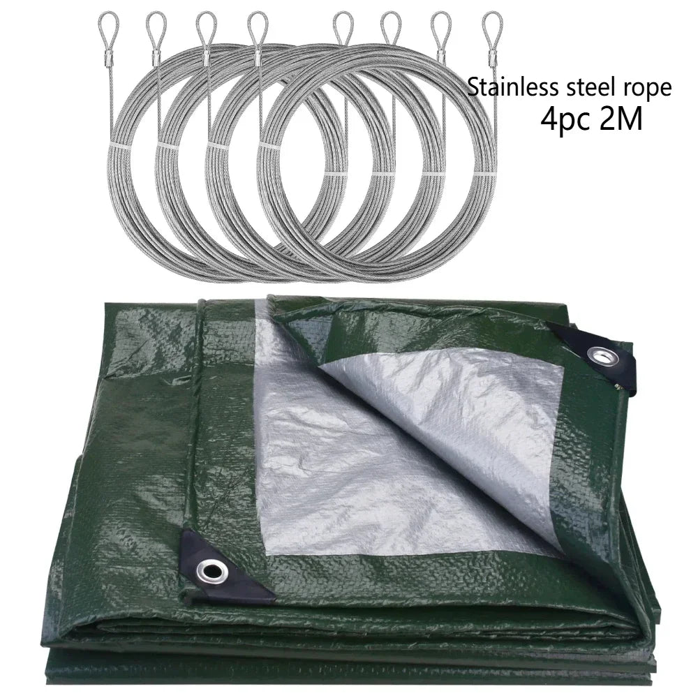 Waterproof Camping Tarp for All-Weather Shelter