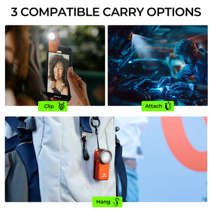 Wurkkos HD03 Mini USB Rechargeable Pocket Flashlight