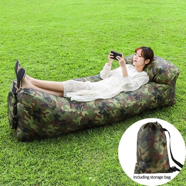 Inflatable Air Sofa Bed – Portable Outdoor Comfort
