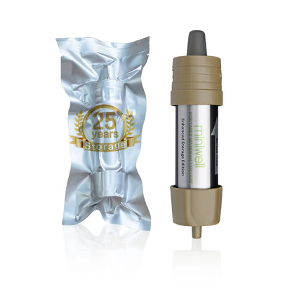 Miniwell Emergency Water Filter for Safe Outdoor Drinking
