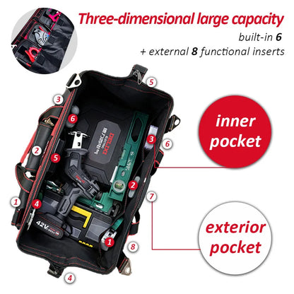 Waterproof Tool Bag with Large Capacity Storage
