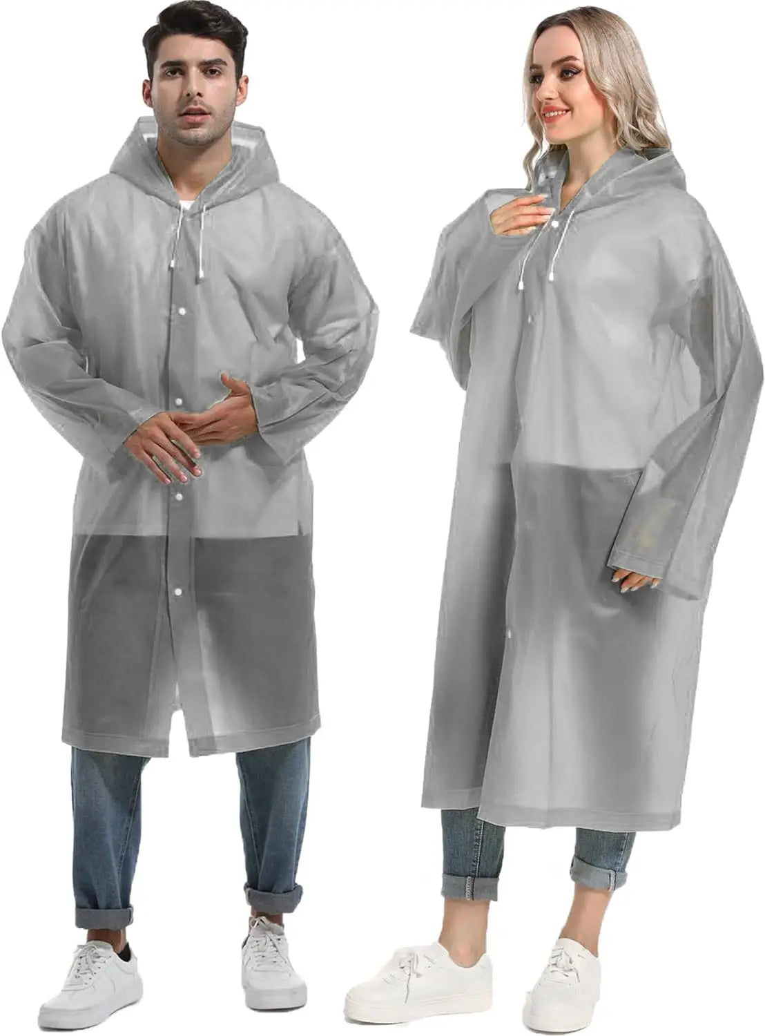 Waterproof Rain Poncho for Lightweight Outdoor Protection