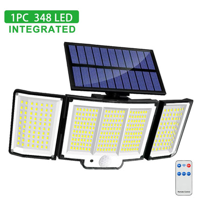 Solar Motion Sensor Security Light for Outdoor Lighting