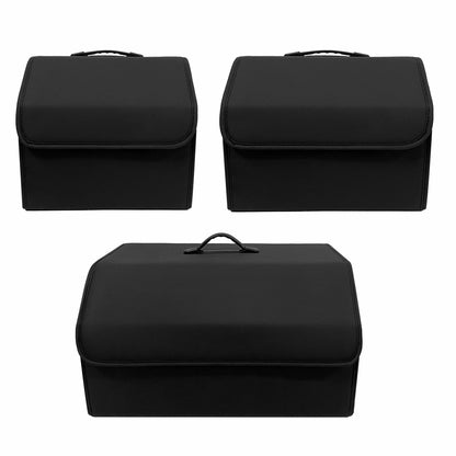 PU Leather Car Trunk Organizer – Collapsible & Multipurpose