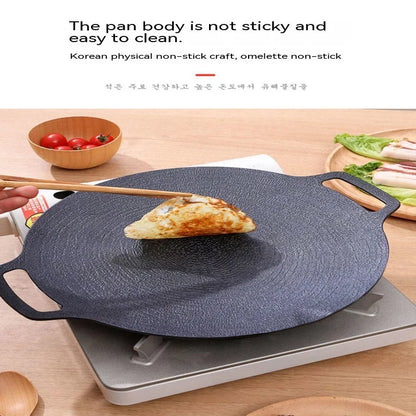 Outdoor BBQ Grill Pan – Non-Stick Portable Cooking Tray