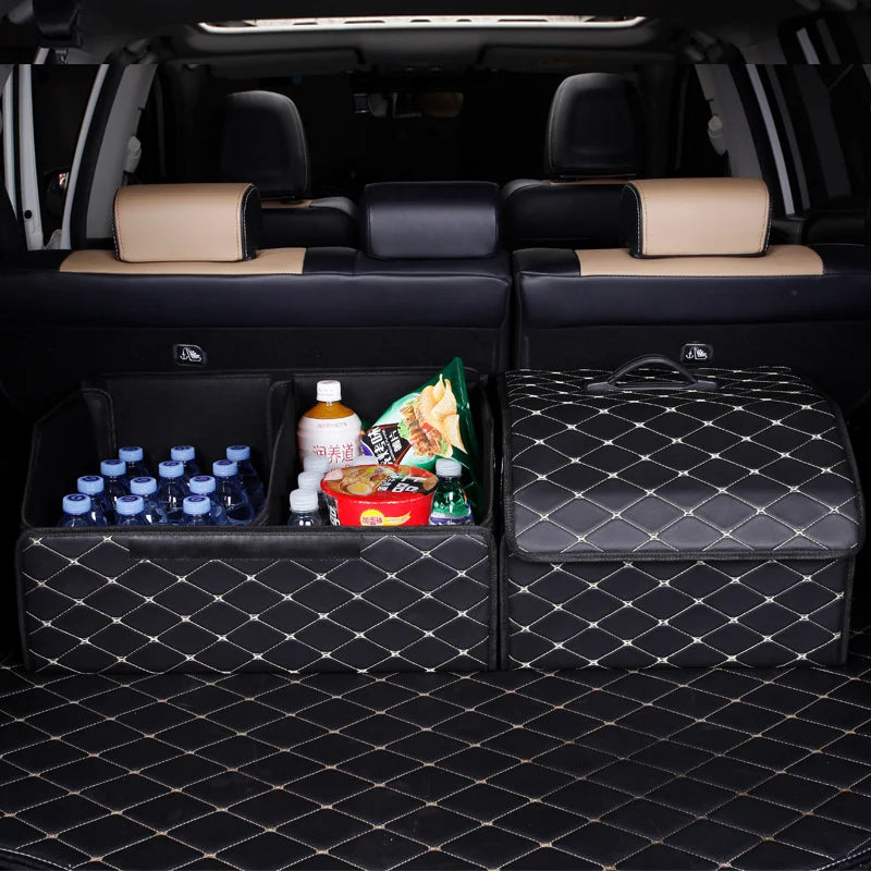 Car Trunk Organizer Box for Neat Travel Storage