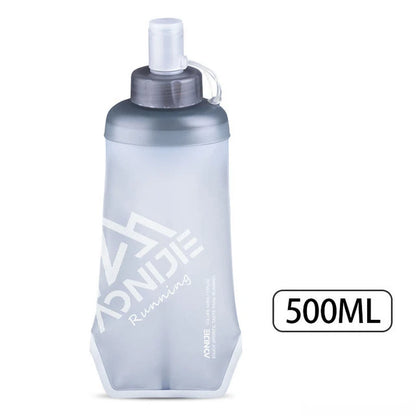 Folding Soft Water Bottle – 500ml Running & Hiking