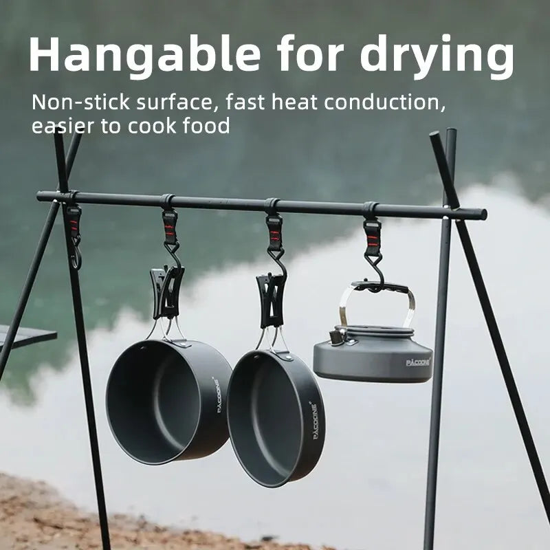 Camping Cookware Set – Portable Outdoor Cooking Kit