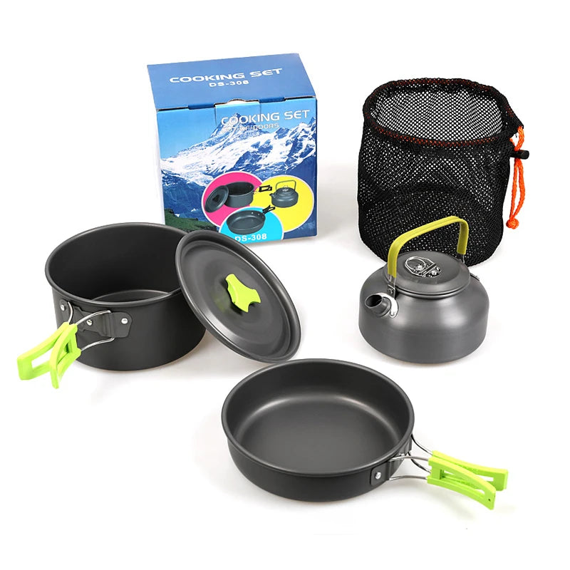 Camping Cookware Set for Easy Outdoor Meals