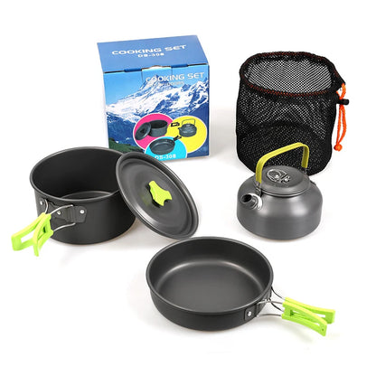 Camping Cookware Set for Easy Outdoor Meals