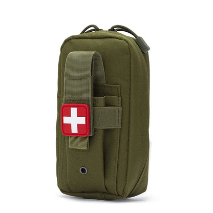 Tactical First Aid Pouch Compact MOLLE Emergency Kit