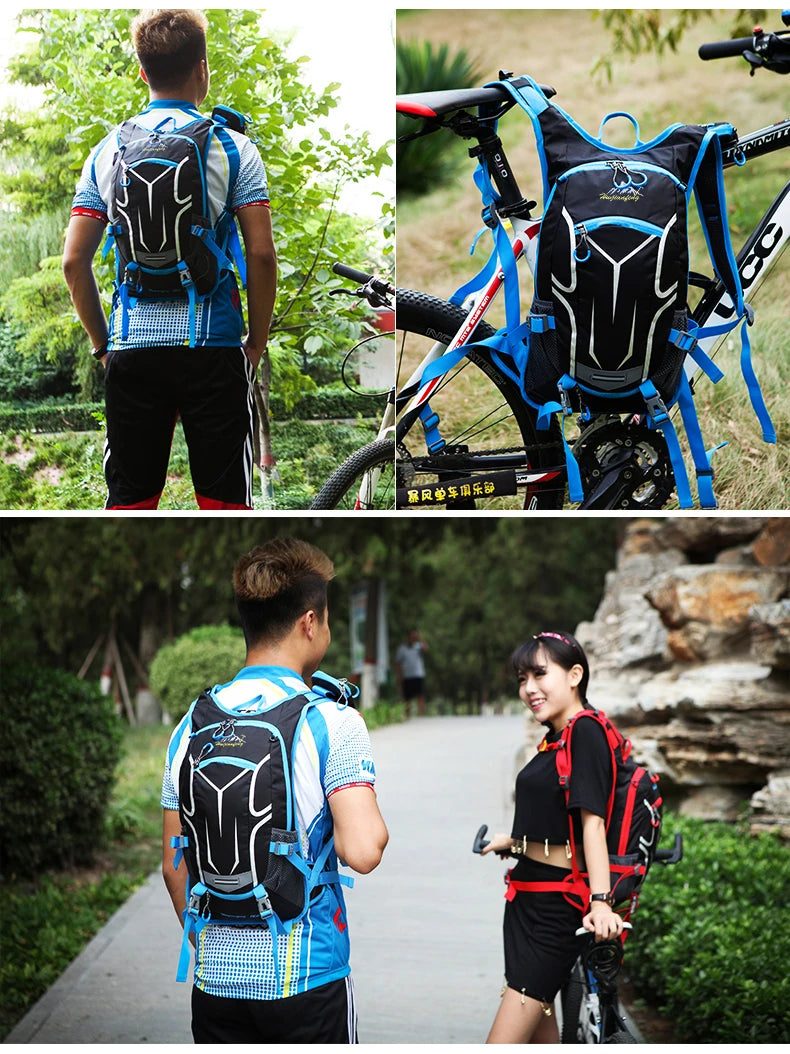 Waterproof Motorbike Cycling Backpack with Hydration Bladder