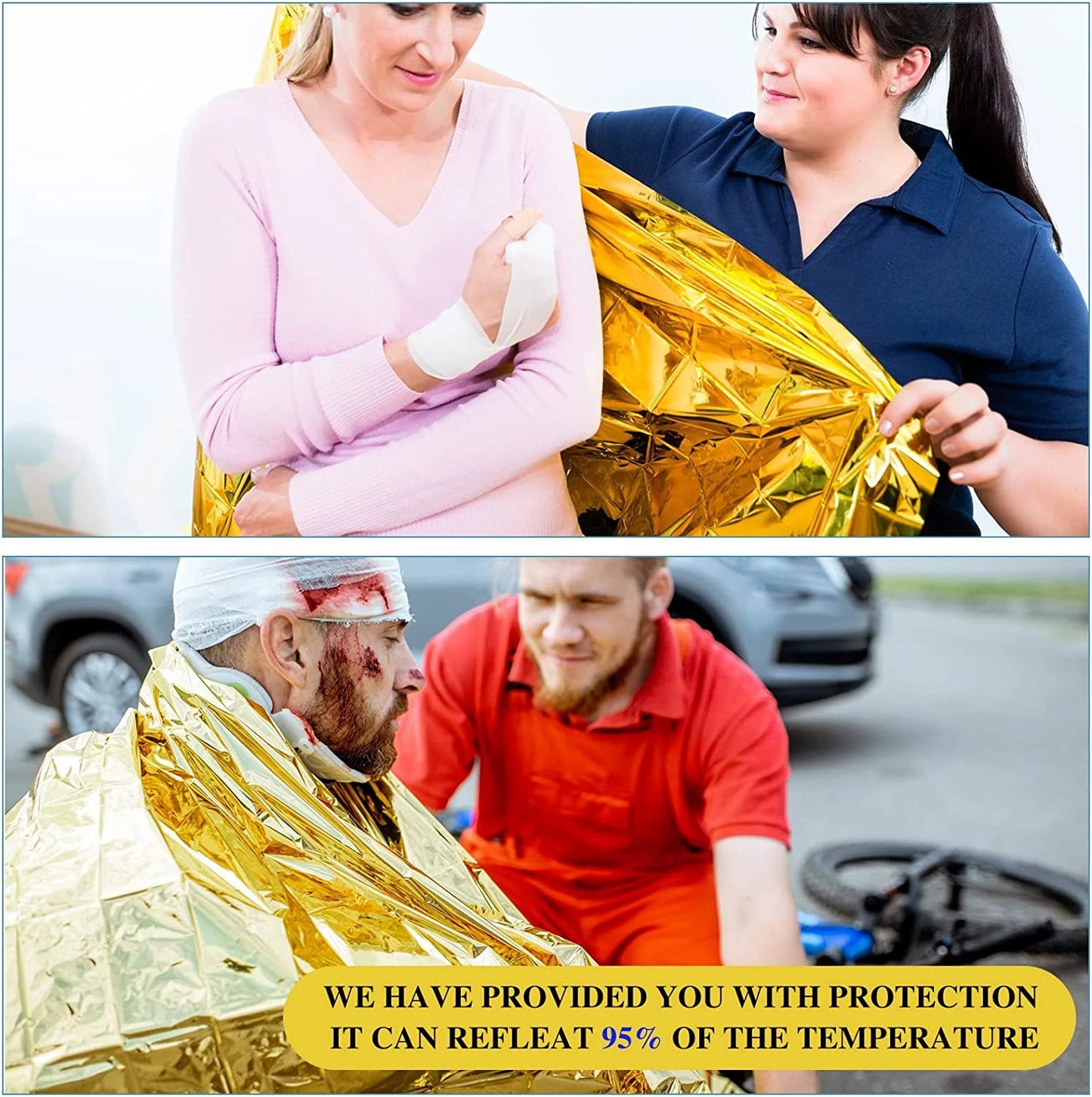 Emergency Survival Blanket – Lightweight Heat Retention