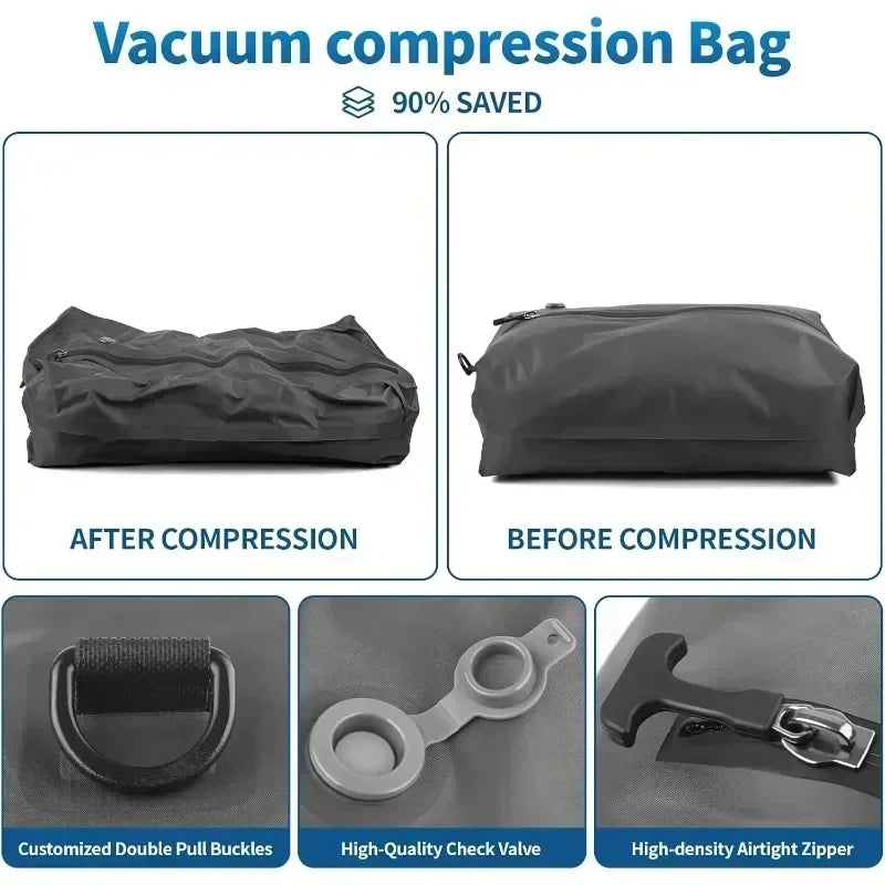 17L Vacuum Compression Bag – Save Space Travel Packing
