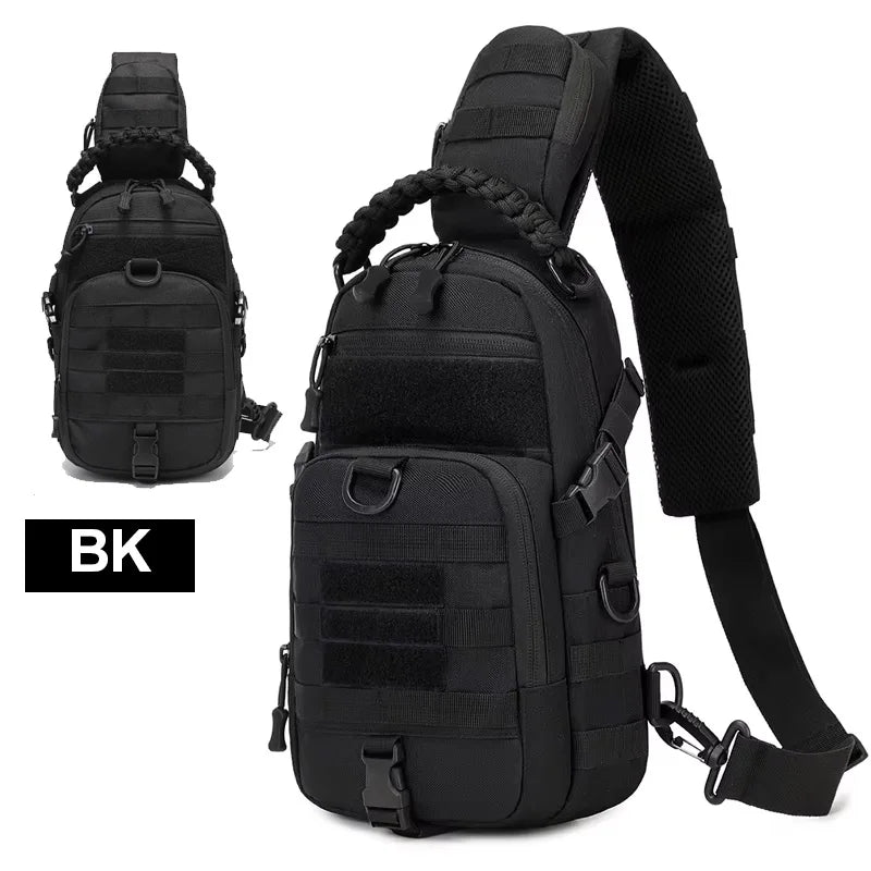 Tactical Chest Bag Waterproof Sling for Outdoor Use