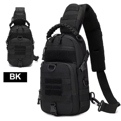 Tactical Chest Bag Waterproof Sling for Outdoor Use