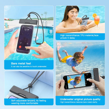 Waterproof Phone Pouch for Swimming & Outdoor Protection