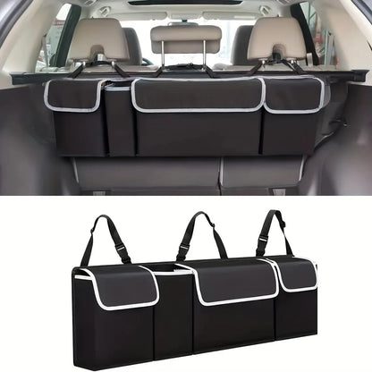 Car Trunk Storage Bag – Rear Seat Hanging Organizer